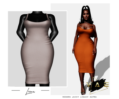 Second Life Marketplace - Vague. Leena Dress Nude